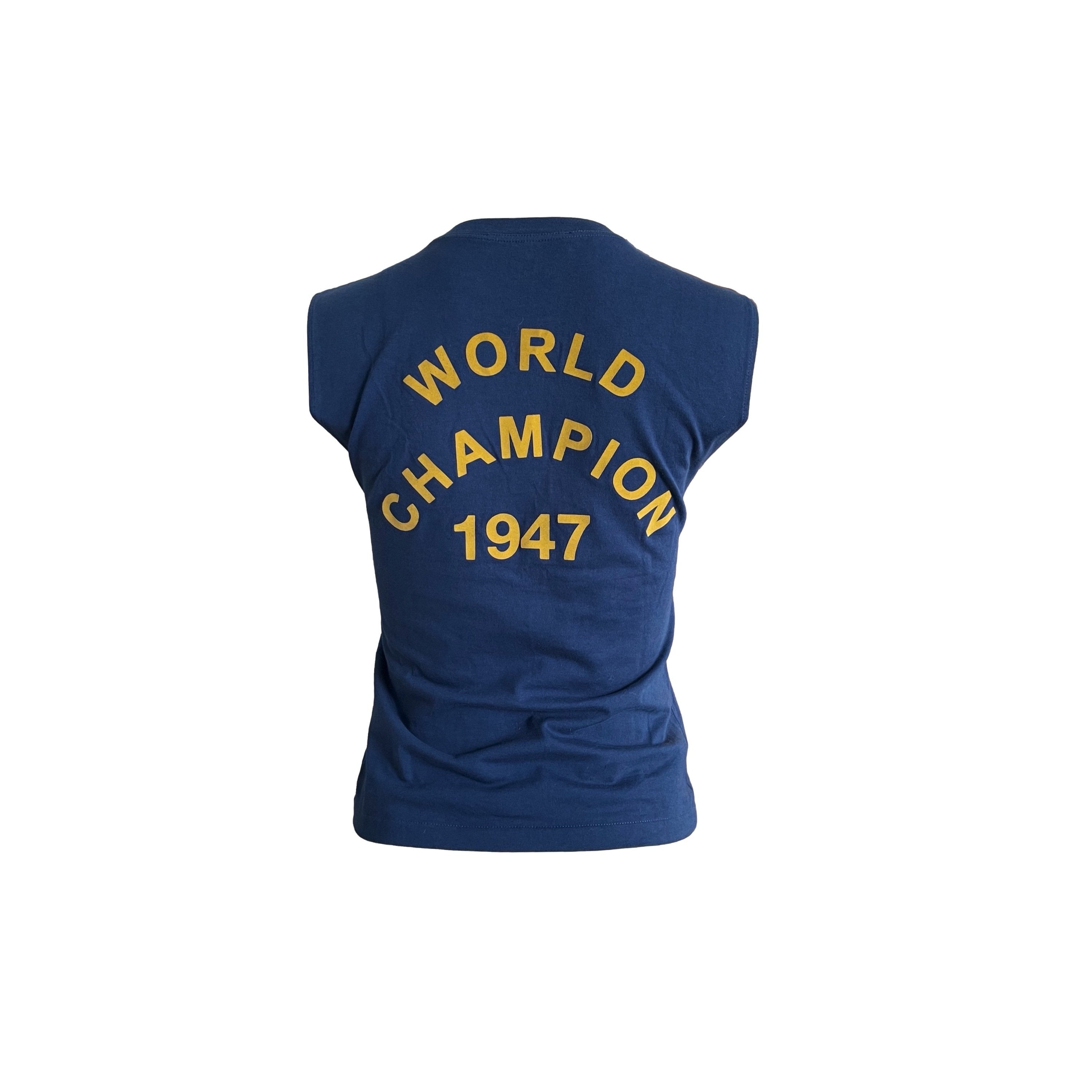 Treasures of NYC - Dior J'Adore Blue Logo Tank