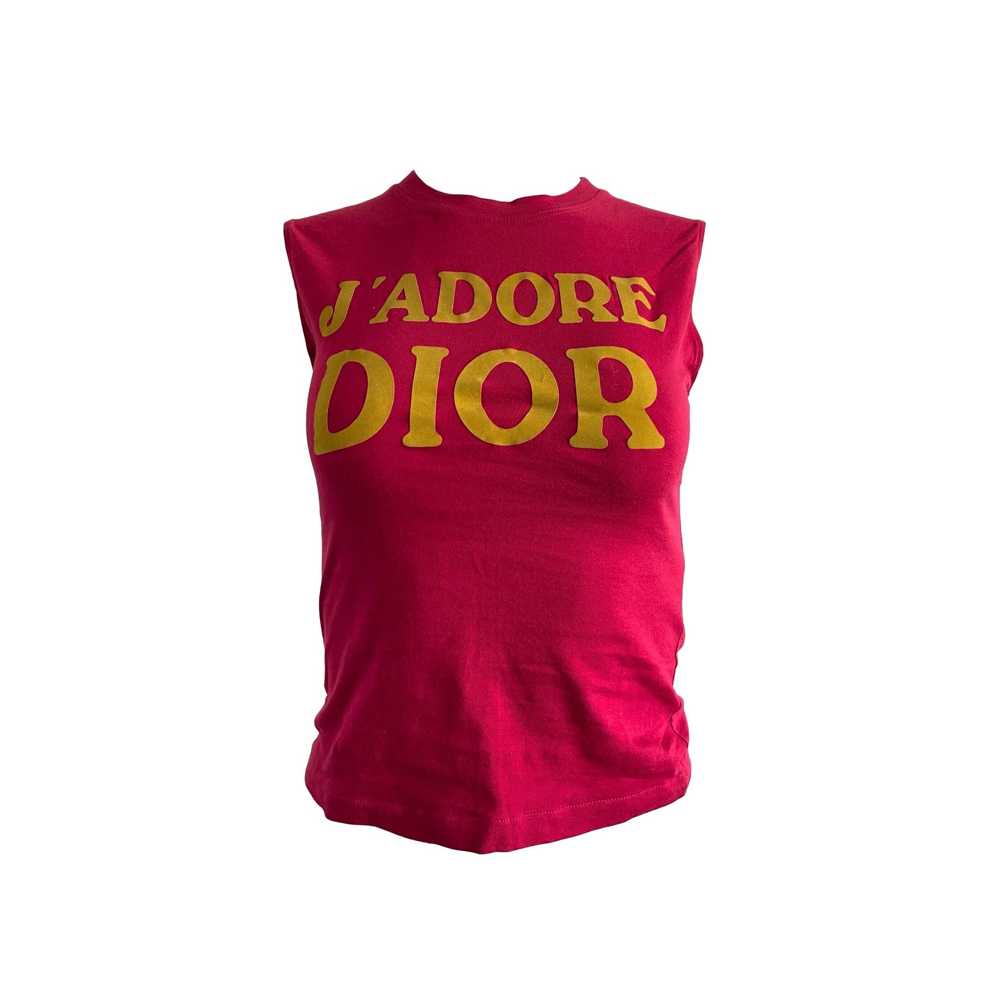 Dior J’Adore Pink Tank - Apparel
