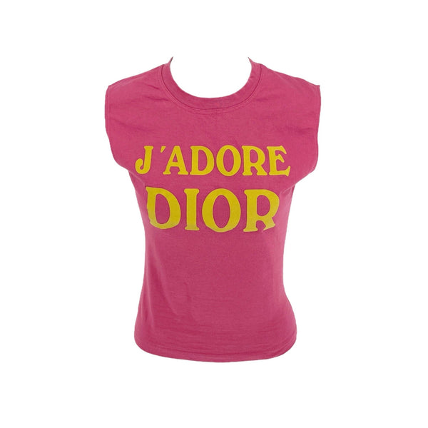 Dior J’adore Pink Tank Top - Apparel