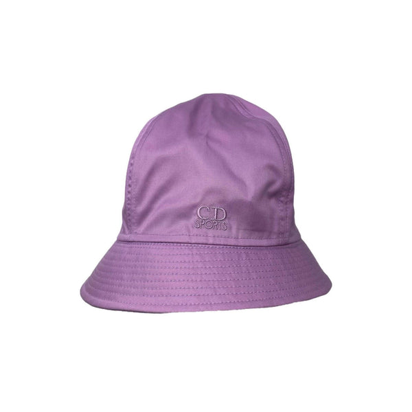 Dior Lavender Nylon Logo Bucket Hat - Accessories