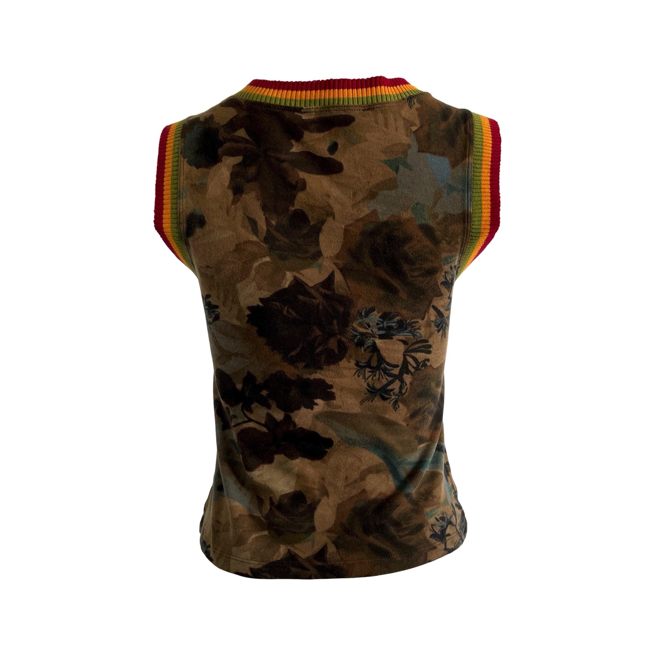 Dior Love タンクトップ　カモフラージュ　ディオール　レア　レゲエ　迷彩 Treasures of NYC - Dior Love Green Camo Tank