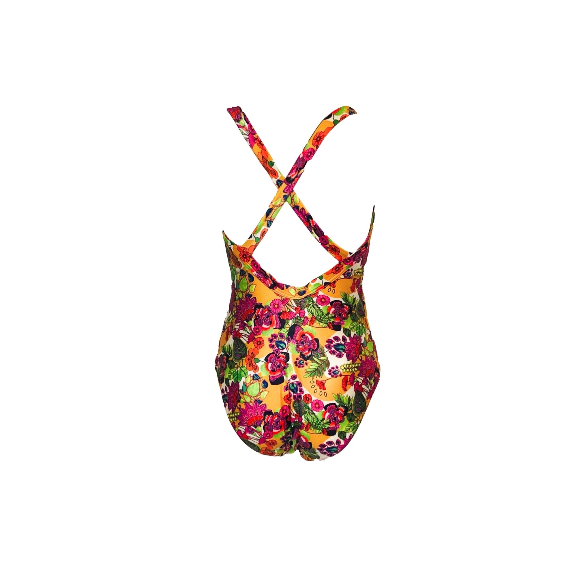 Dior Multicolor Floral One Piece - Swimwear