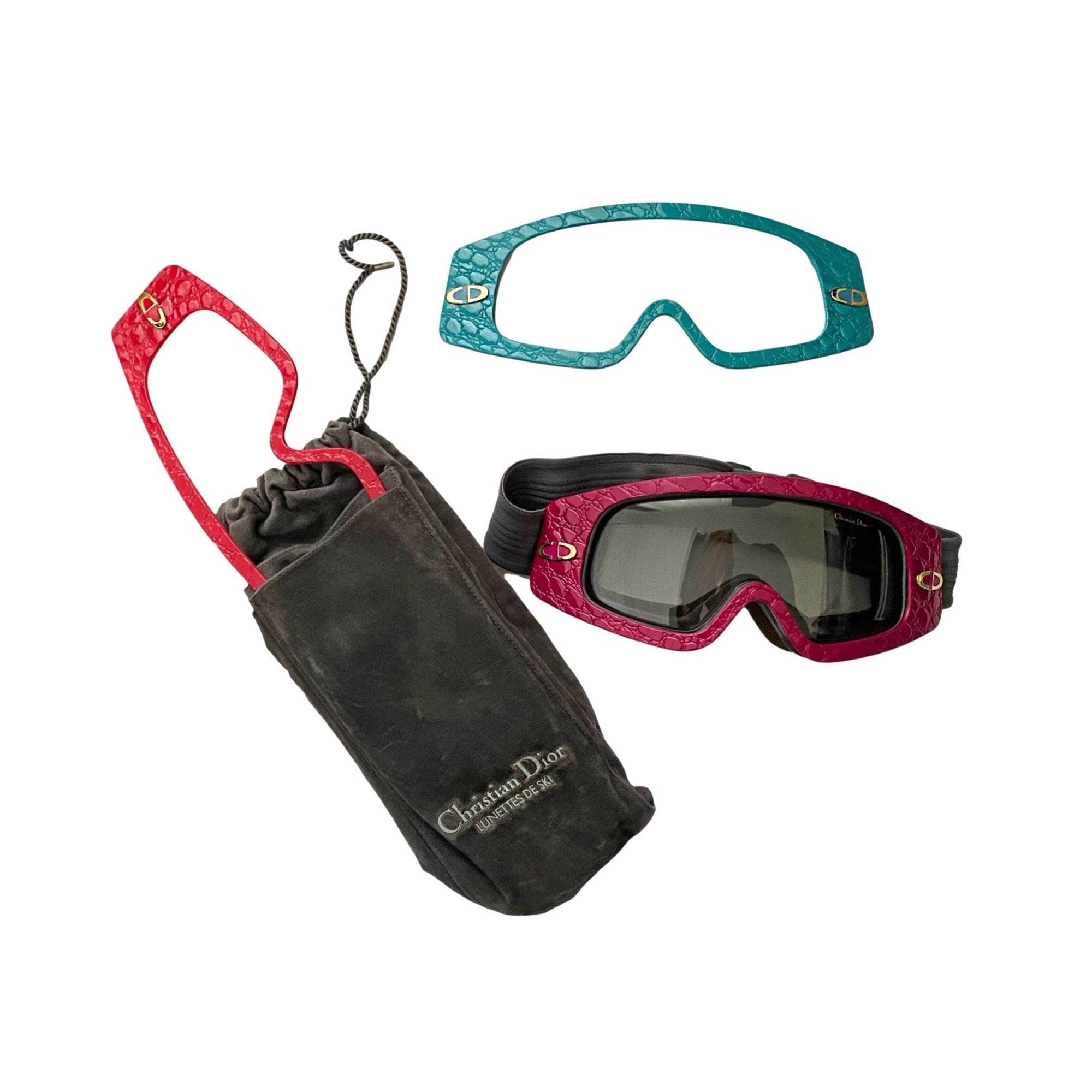 Dior Multicolor Logo Snow Goggles - Accessories