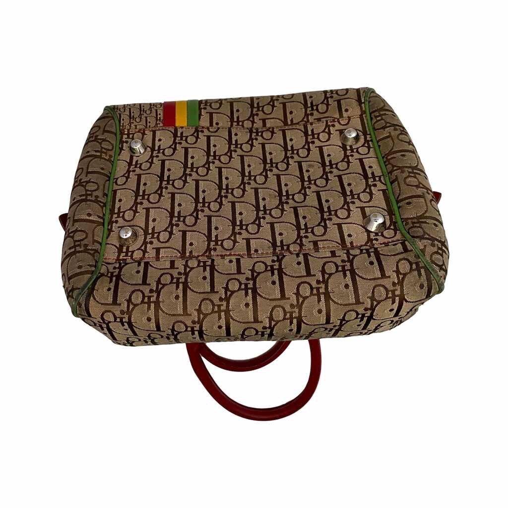 Dior Multicolor Rasta Bowler Bag - Handbags