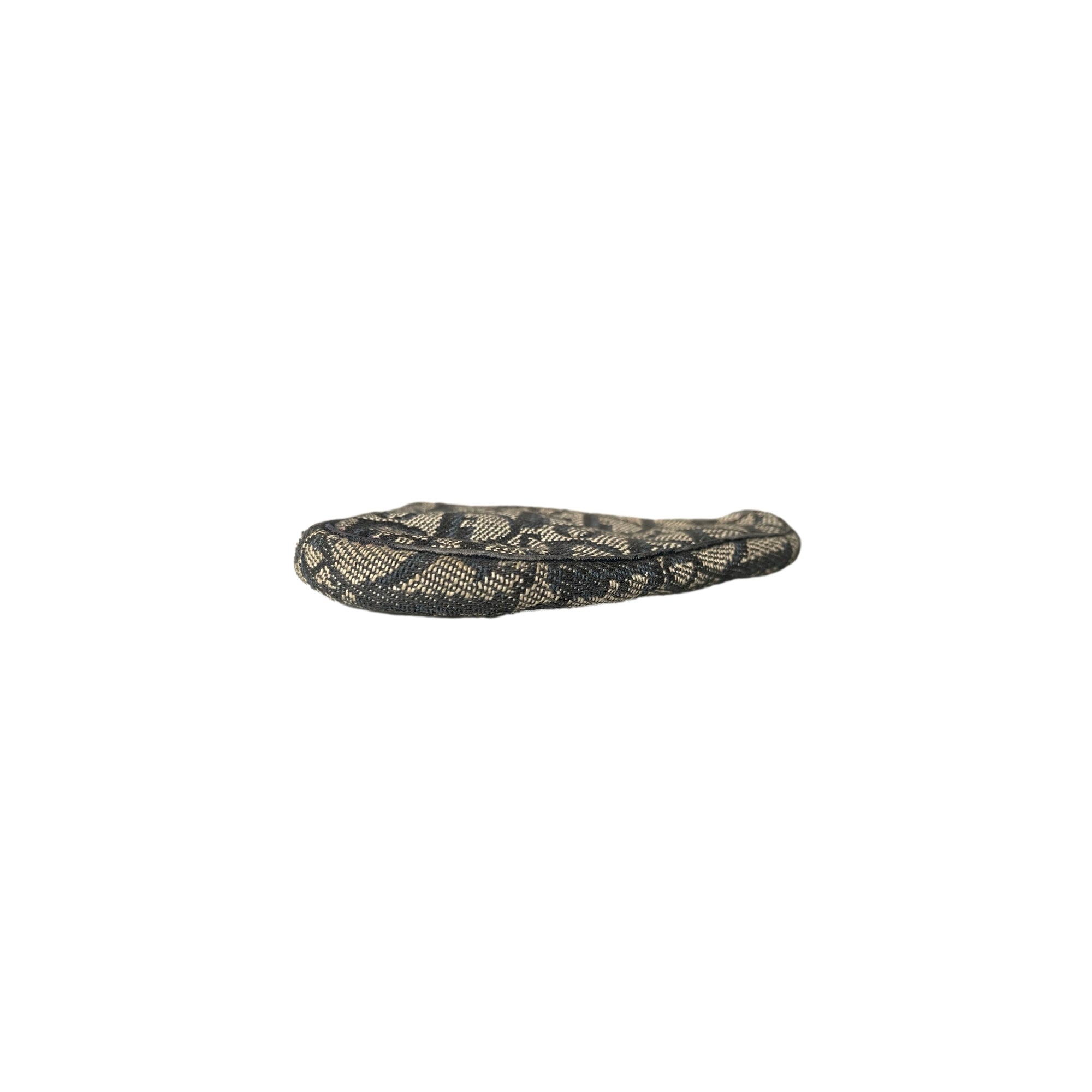 Dior Navy Monogram Micro Coin Purse - Accessories