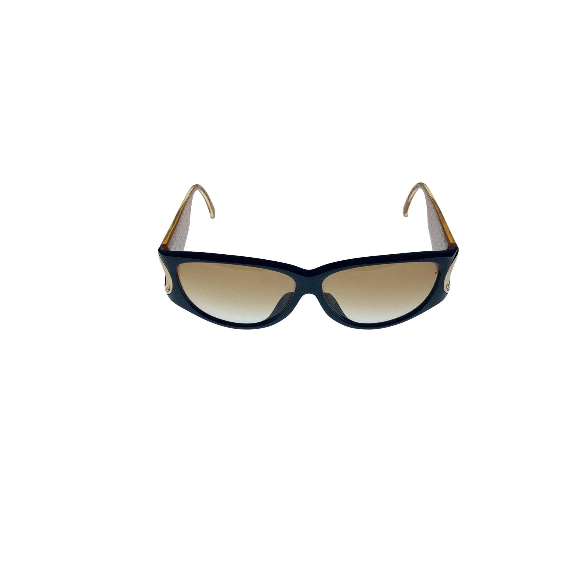 Dior Orange Ombre Print Logo Sunglasses - Accessories