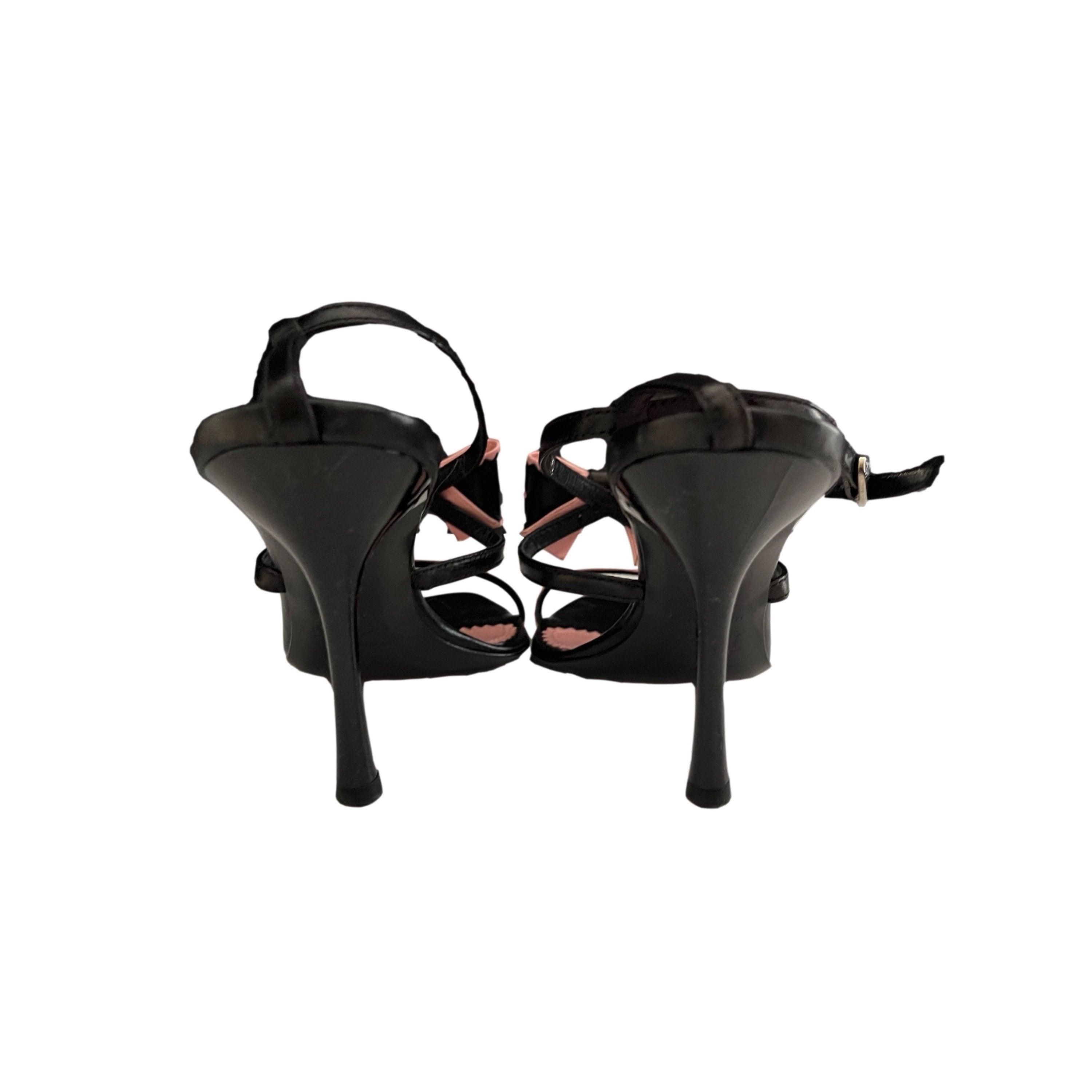 Dior ブラック/ピンク ハイヒール Christian Dior Regard Pumps Heels Pink & Burgundy & Black Size 40D