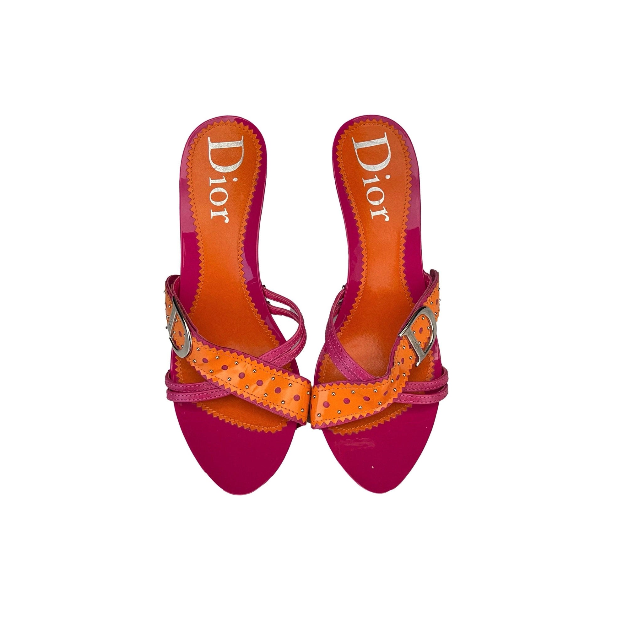 Dior Pink Logo Heels - Shoes