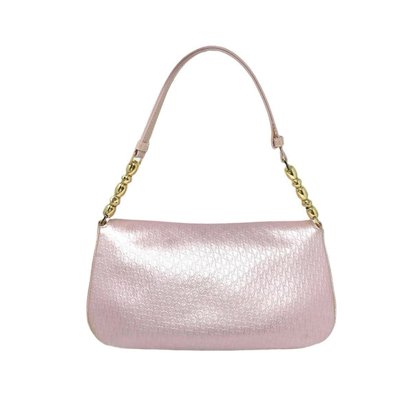 Dior Pink Logo Shoulder Bag - Handbags