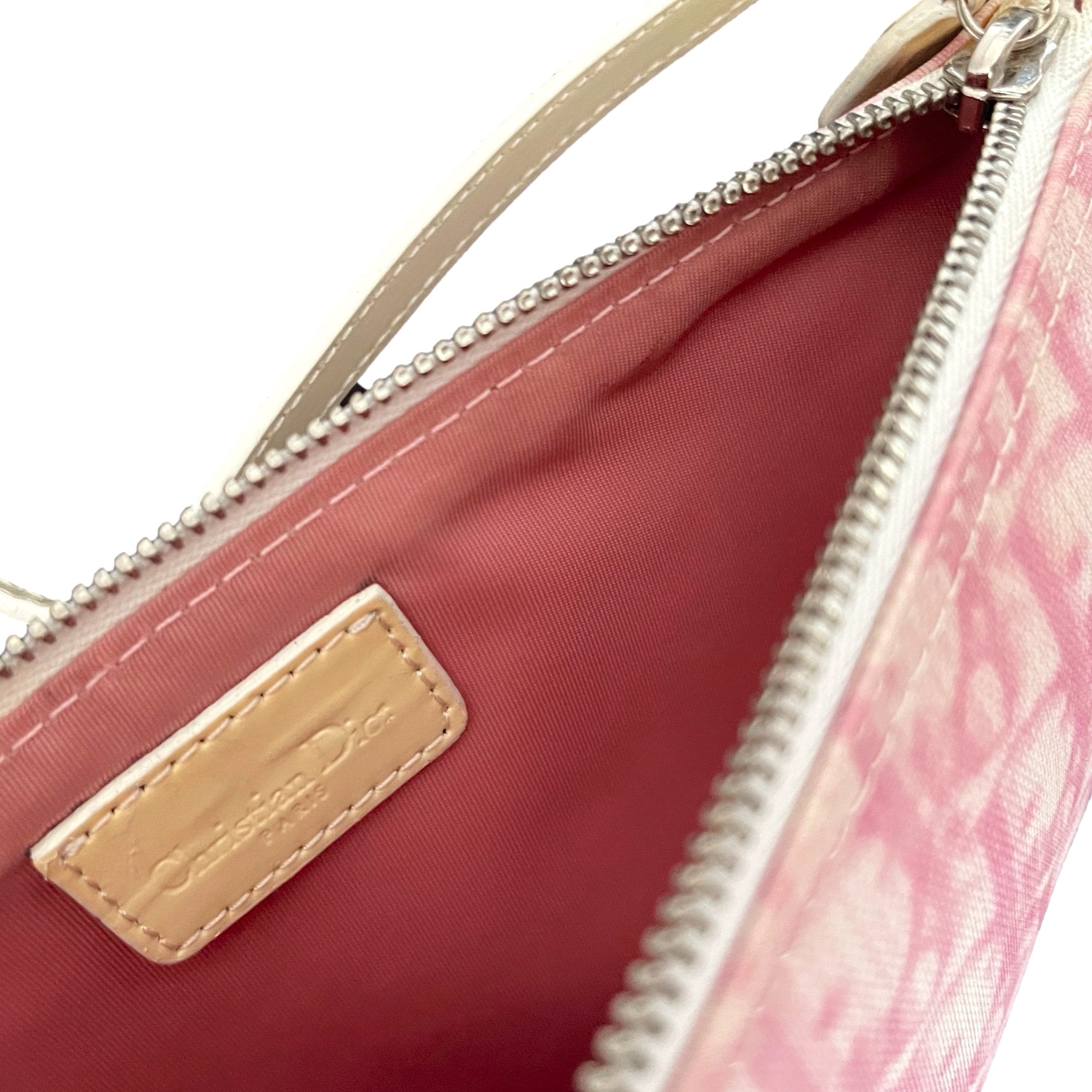 Vintage Dior Pink Monogram Mini Saddle Bag – Treasures of NYC