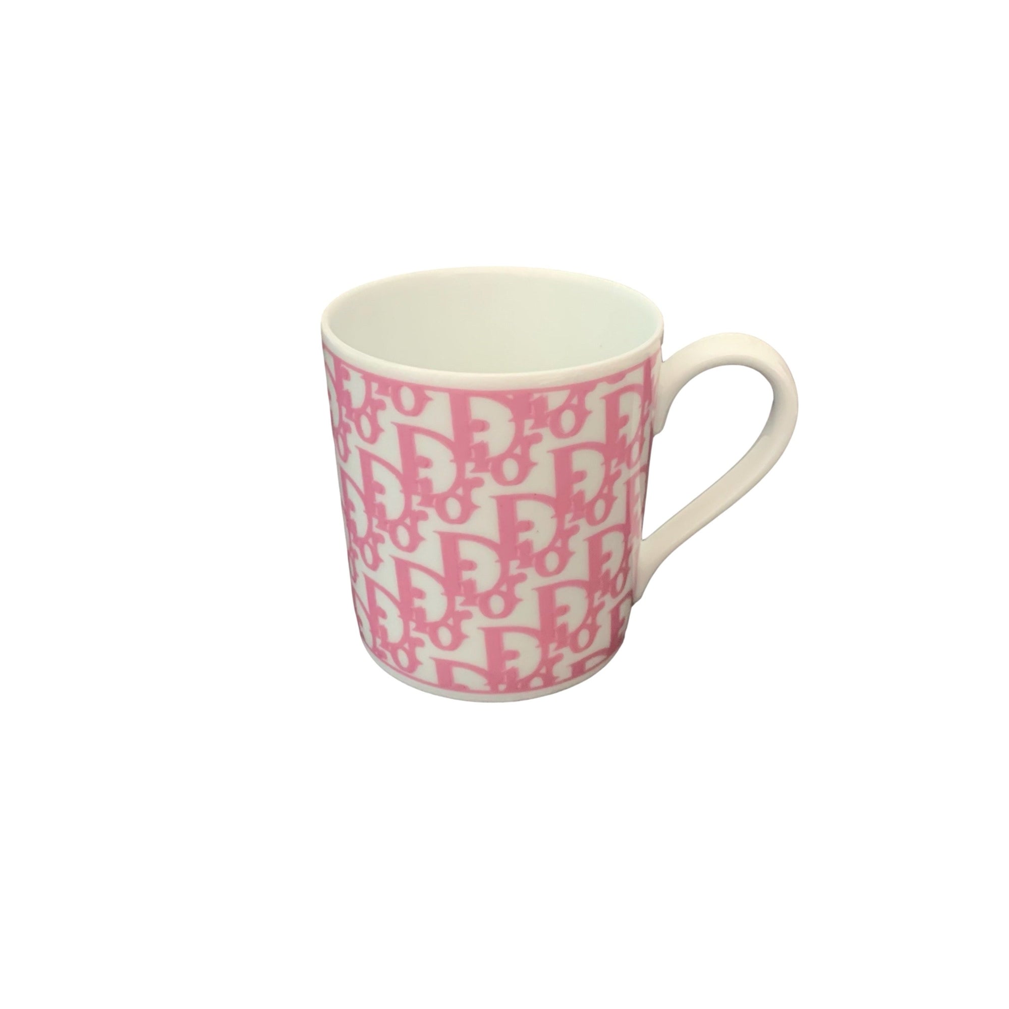 Dior Pink Monogram Mug - Home