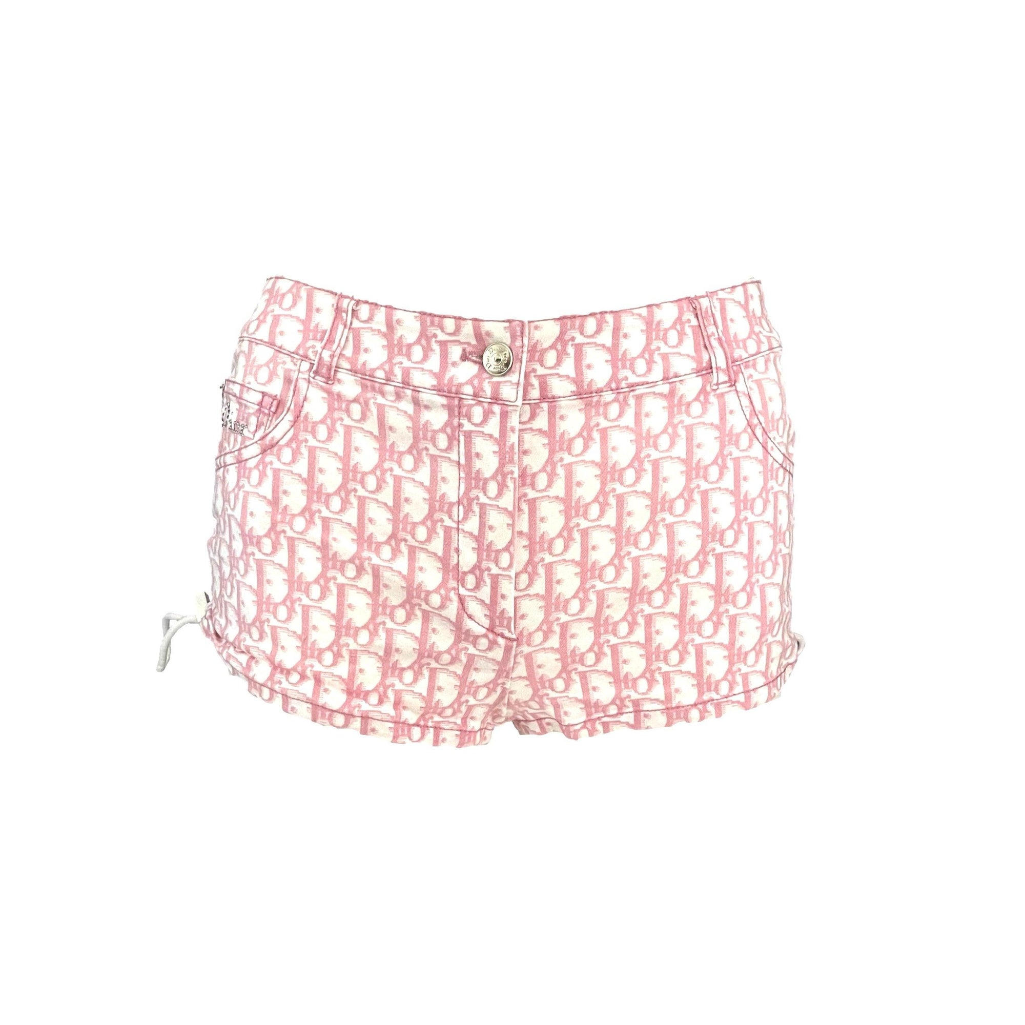 Dior Pink Monogram Shorts - Apparel