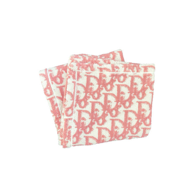 Dior Pink Monogram Towel - Home