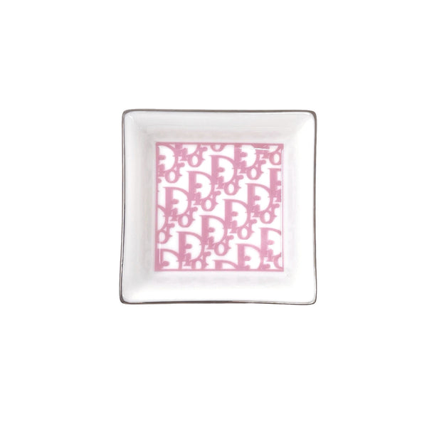 Dior Pink Monogram Tray - Home