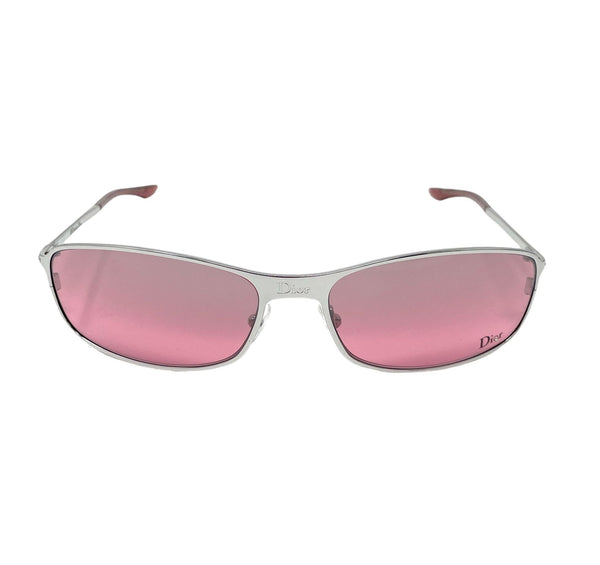 Dior Pink Rhinestone Sunglasses