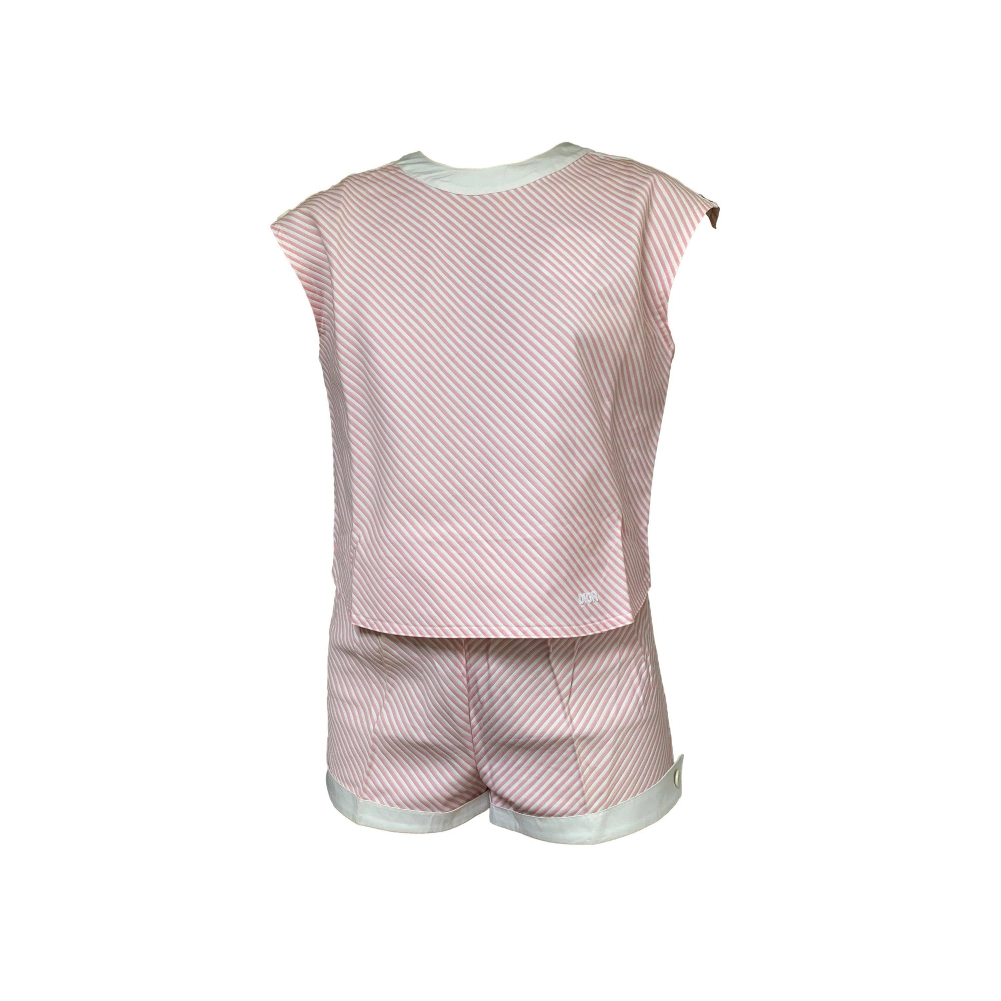 Dior Pink Stripe Set - Apparel