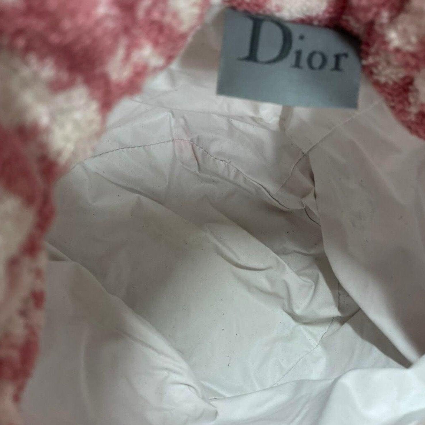 Treasures of NYC - Dior Pink Monogram Terrycloth Bag