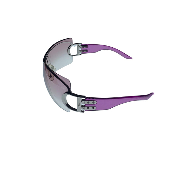 Dior Purple Ombre Rimless Sunglasses - Sunglasses