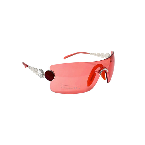 Dior Red Circle Logo Sunglasses - Sunglasses