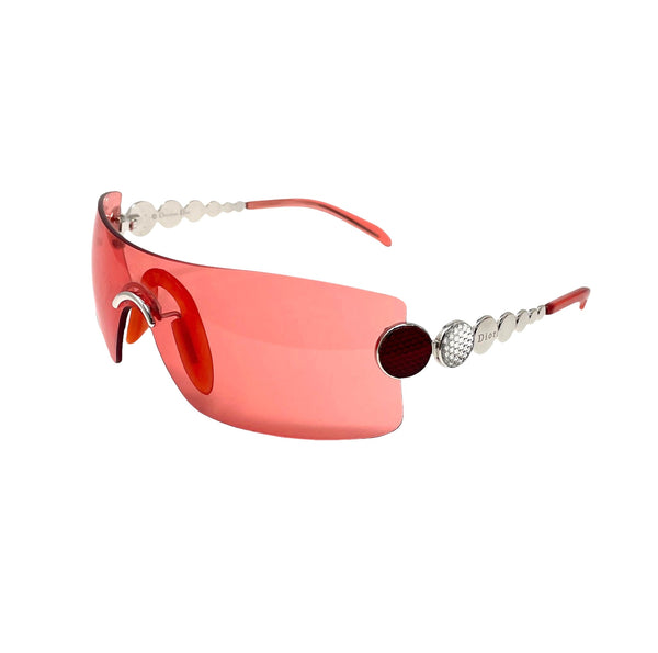 Dior Red Circle Logo Sunglasses - Sunglasses