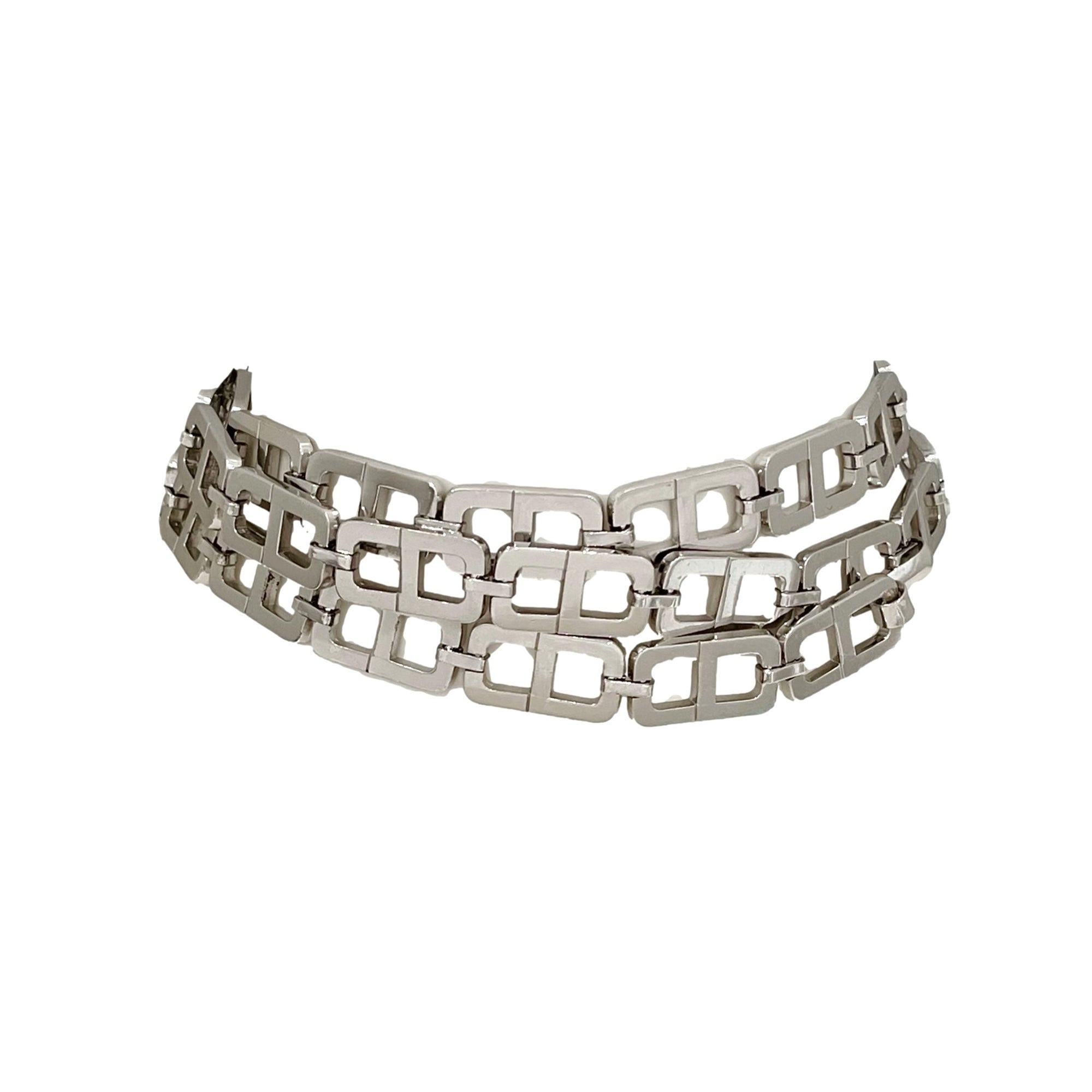 Dior Silver Chain Choker - Accessories