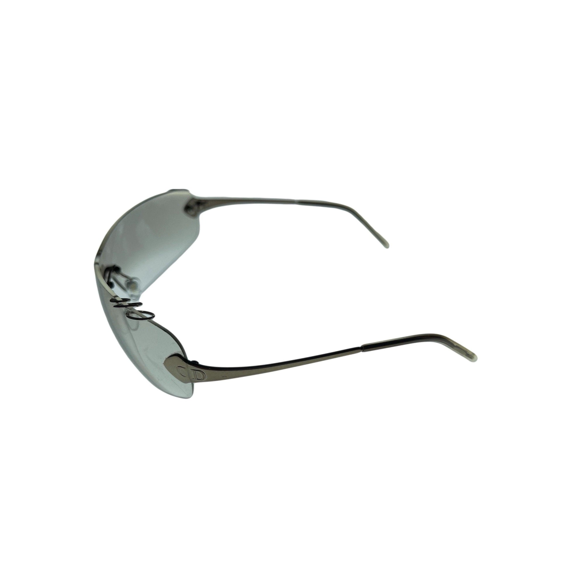 Dior Smoke Pierced Rimless Sunglasses - Sunglasses