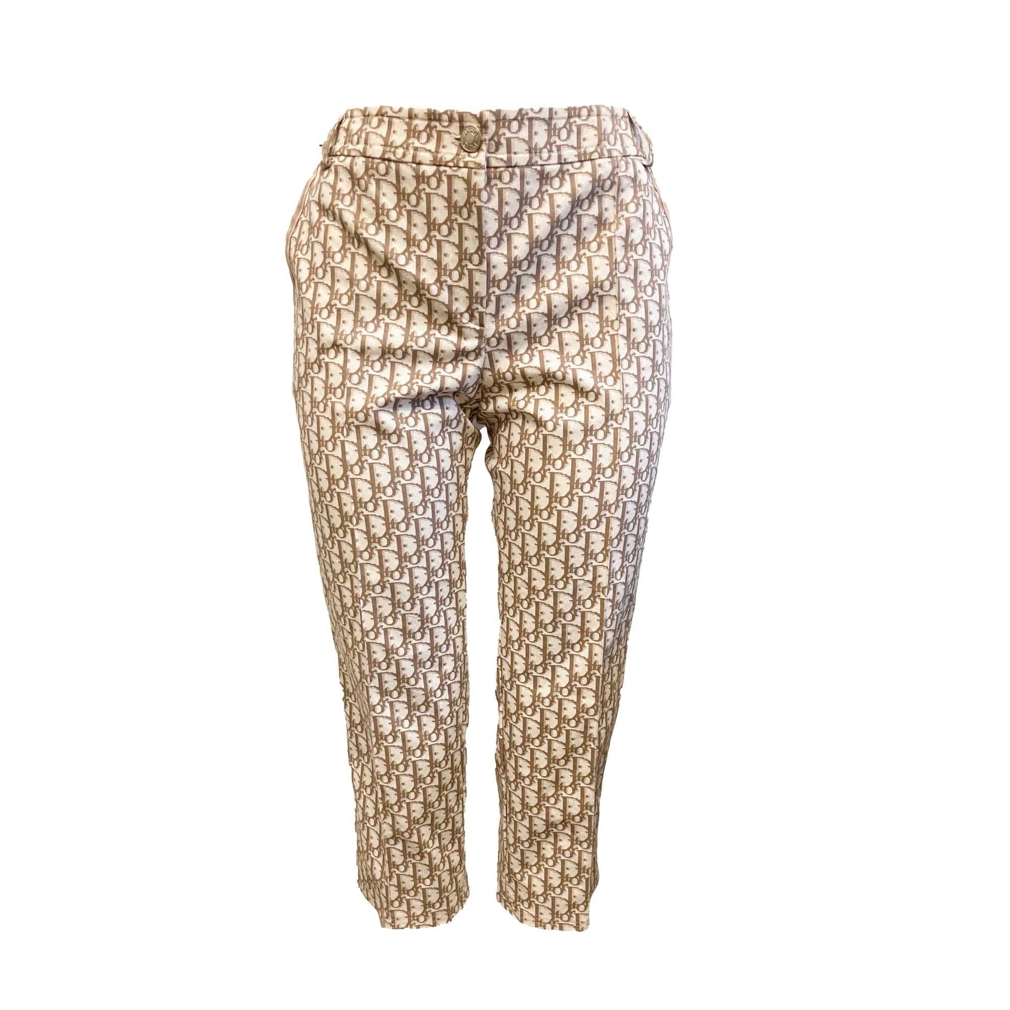 Dior Tan Monogram Pants - Apparel