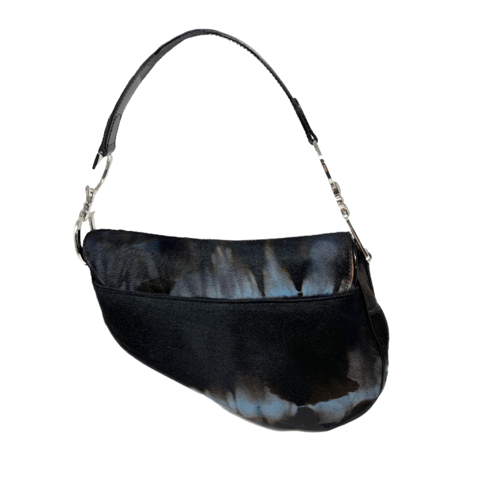 Christian Dior Tie Dye Leather Saddle Bag – Angeles Vintage