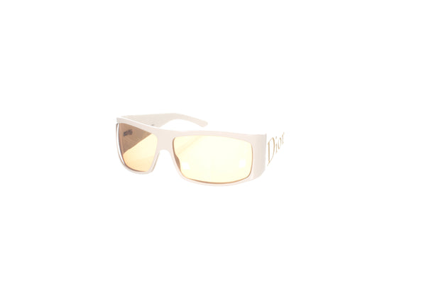 Dior White Rectangle Sunglasses - Sunglasses