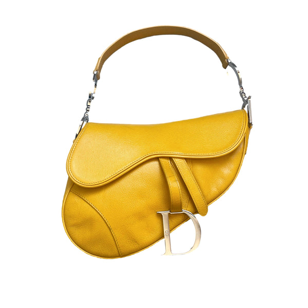 Saddle leather handbag Dior Brown in Leather  31455575