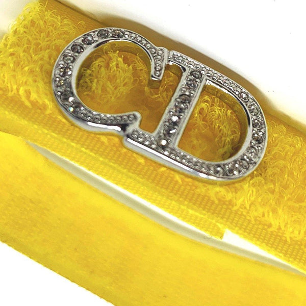 Dior Yellow Velcro Rhinestone Bracelet - Jewelry