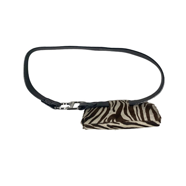 Dior Zebra Calf Hair Belt Bag - Belt-Bags