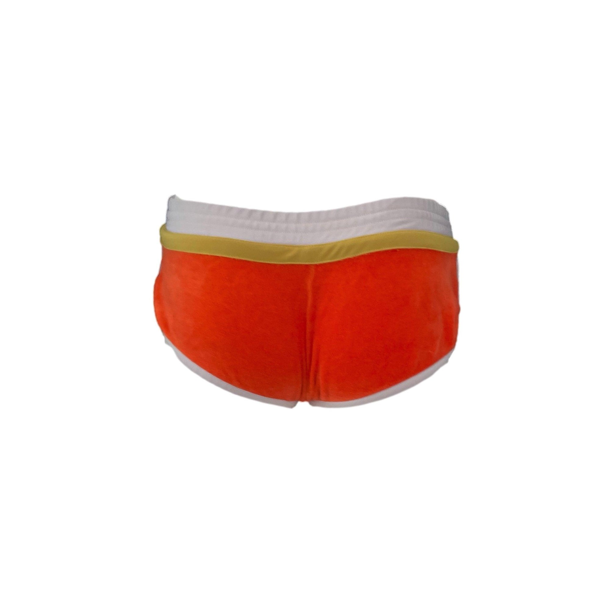 Dolce & Gabbana Orange Terry Shorts - Apparel