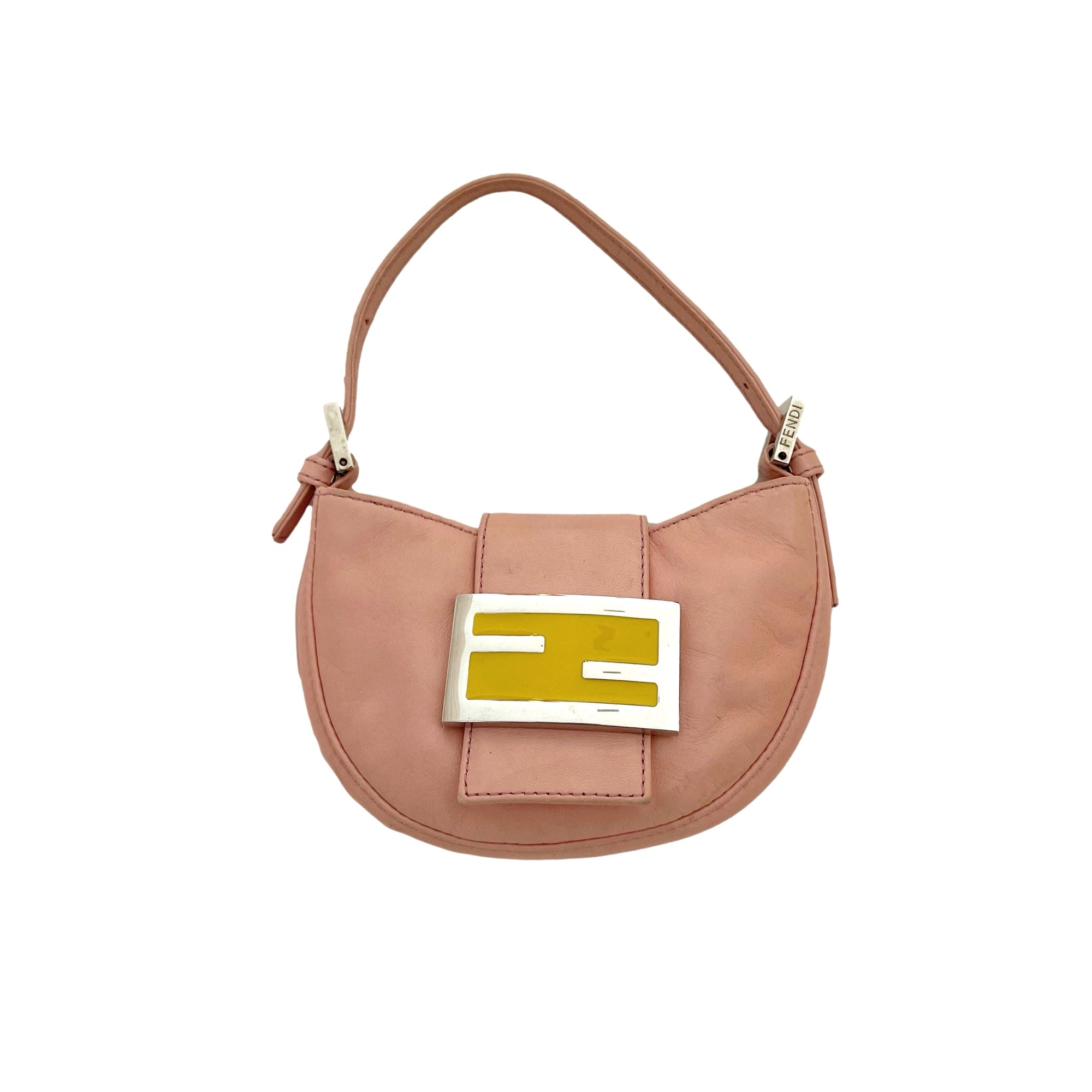 Fendi Baby Pink Croissant Bag - Handbags