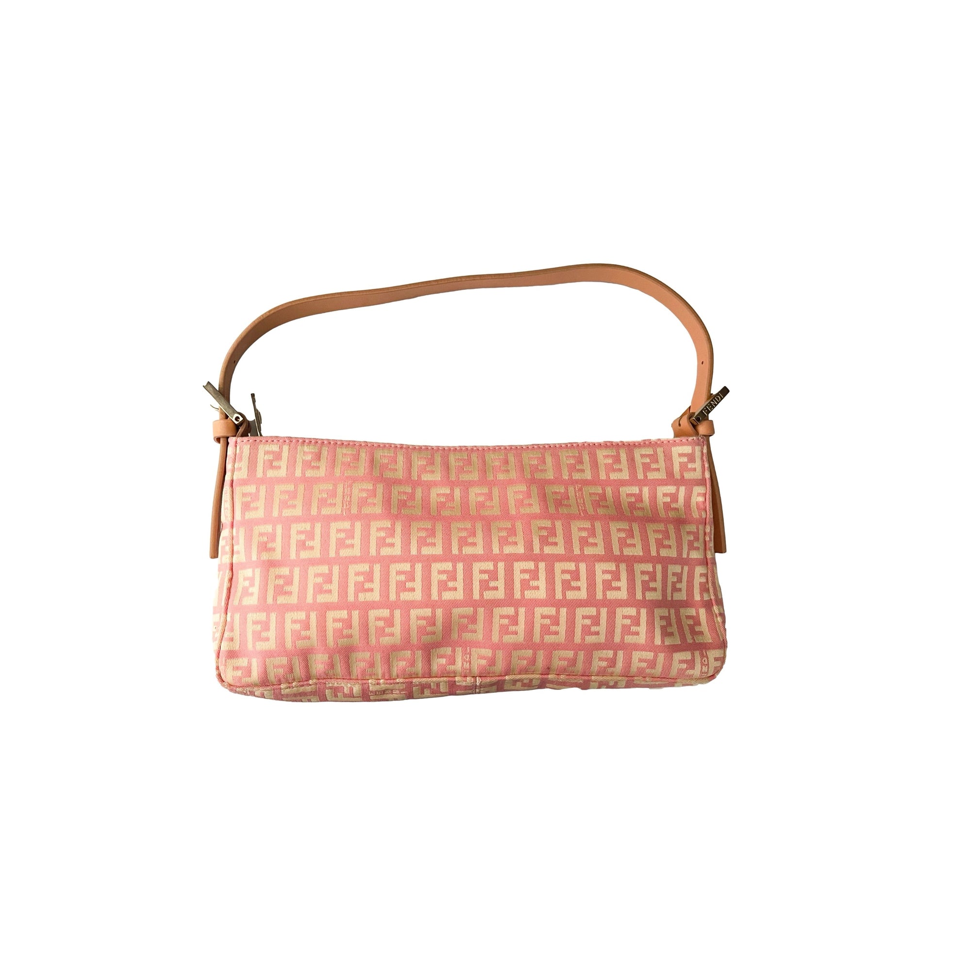 Fendi Baby Pink Monogram Shoulder Bag - Handbags