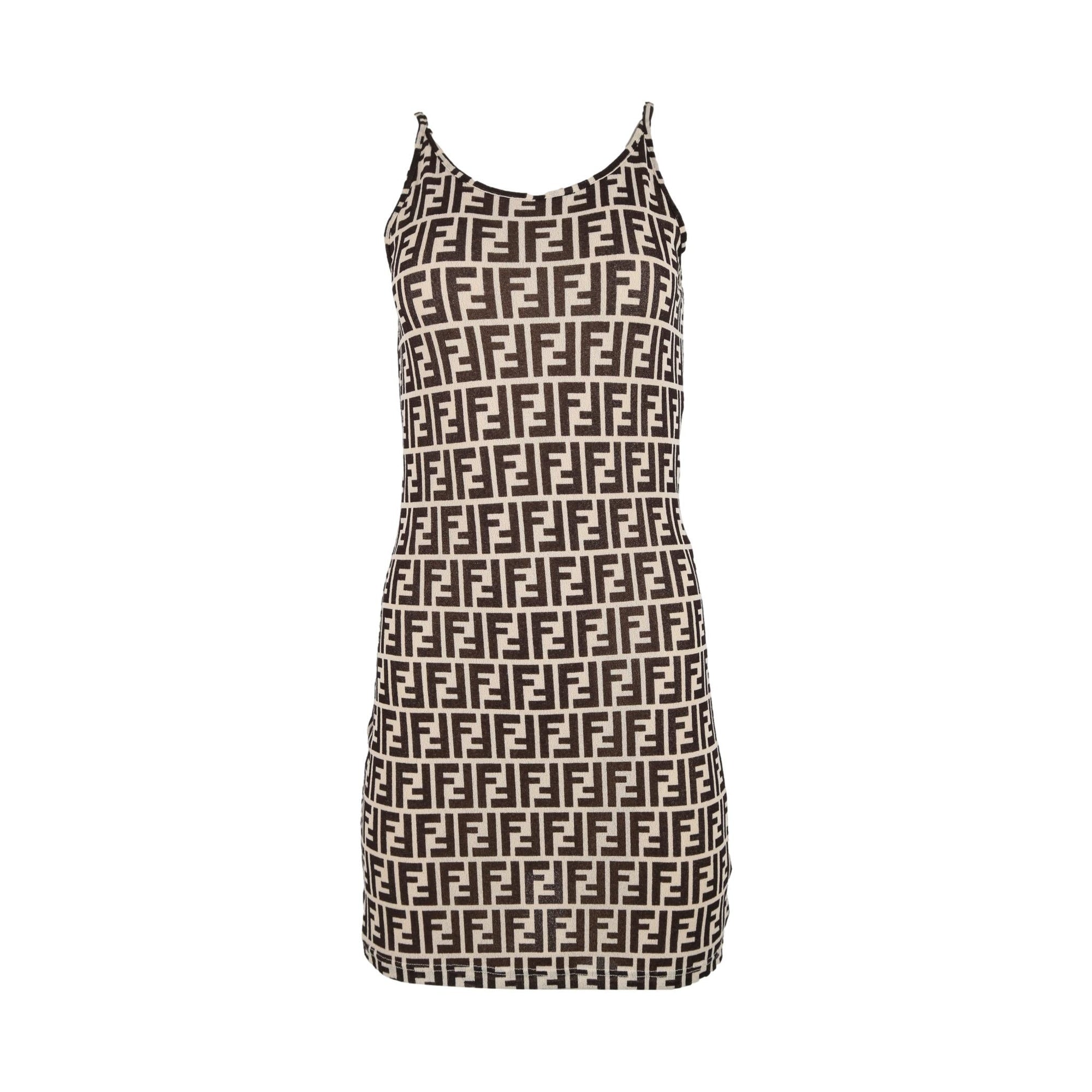 fendi beige dress Long Beige Dress - Fendi - Women