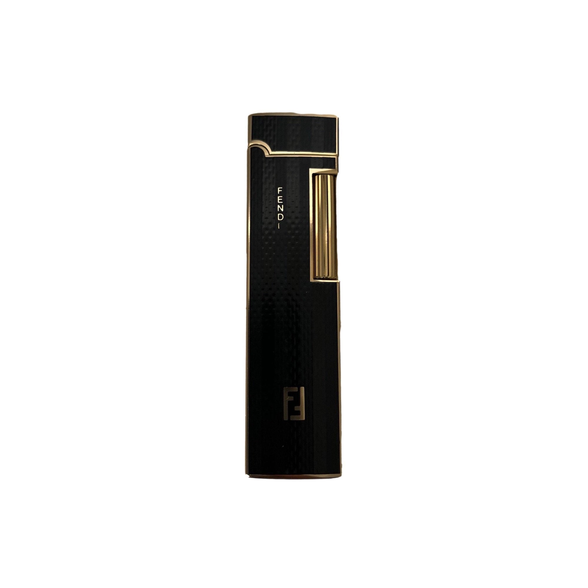 Fendi Black Logo Lighter - Home