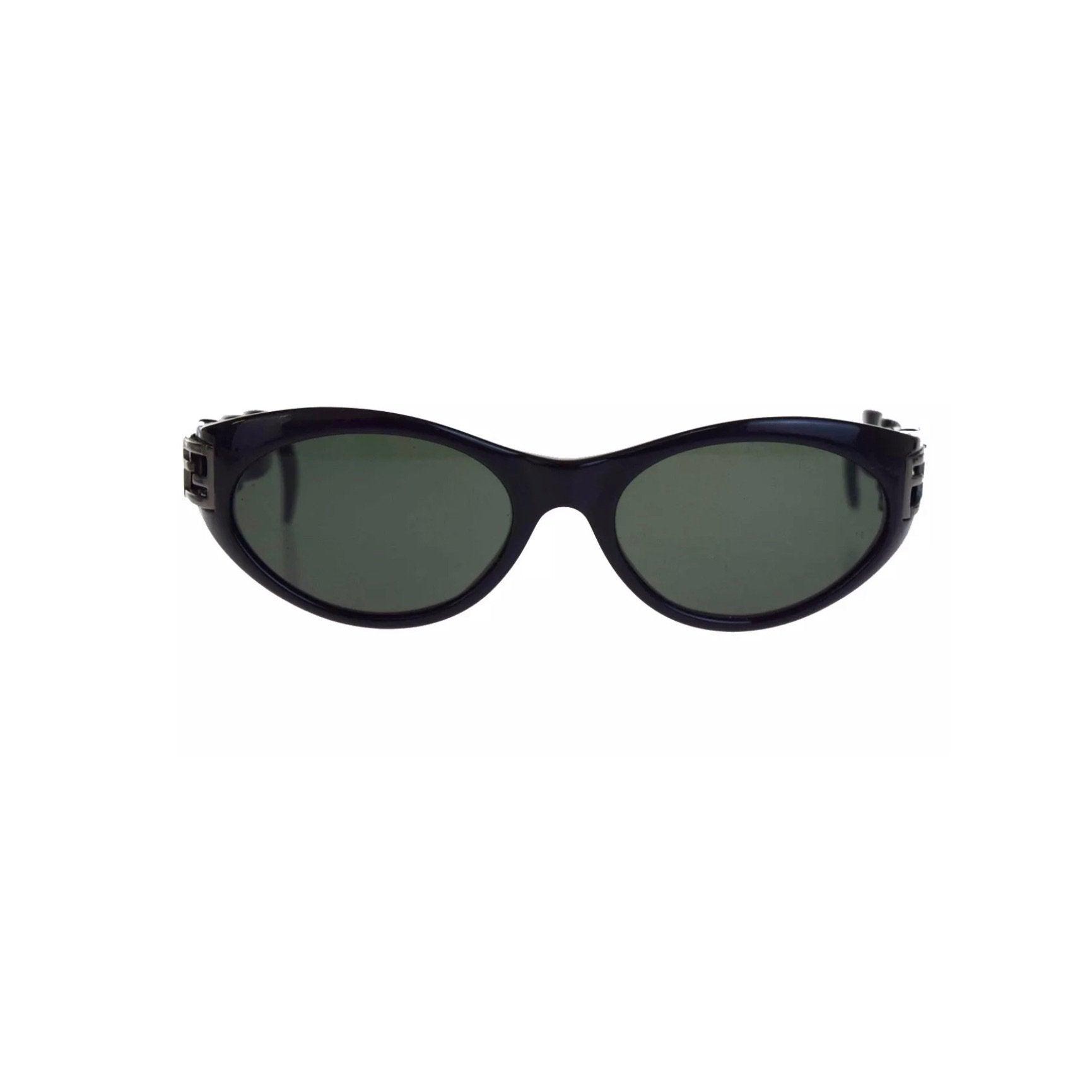 Fendi Black Logo Slim Shades - Sunglasses
