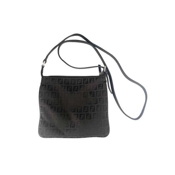 Fendi Brown Monogram Crossbody Bag