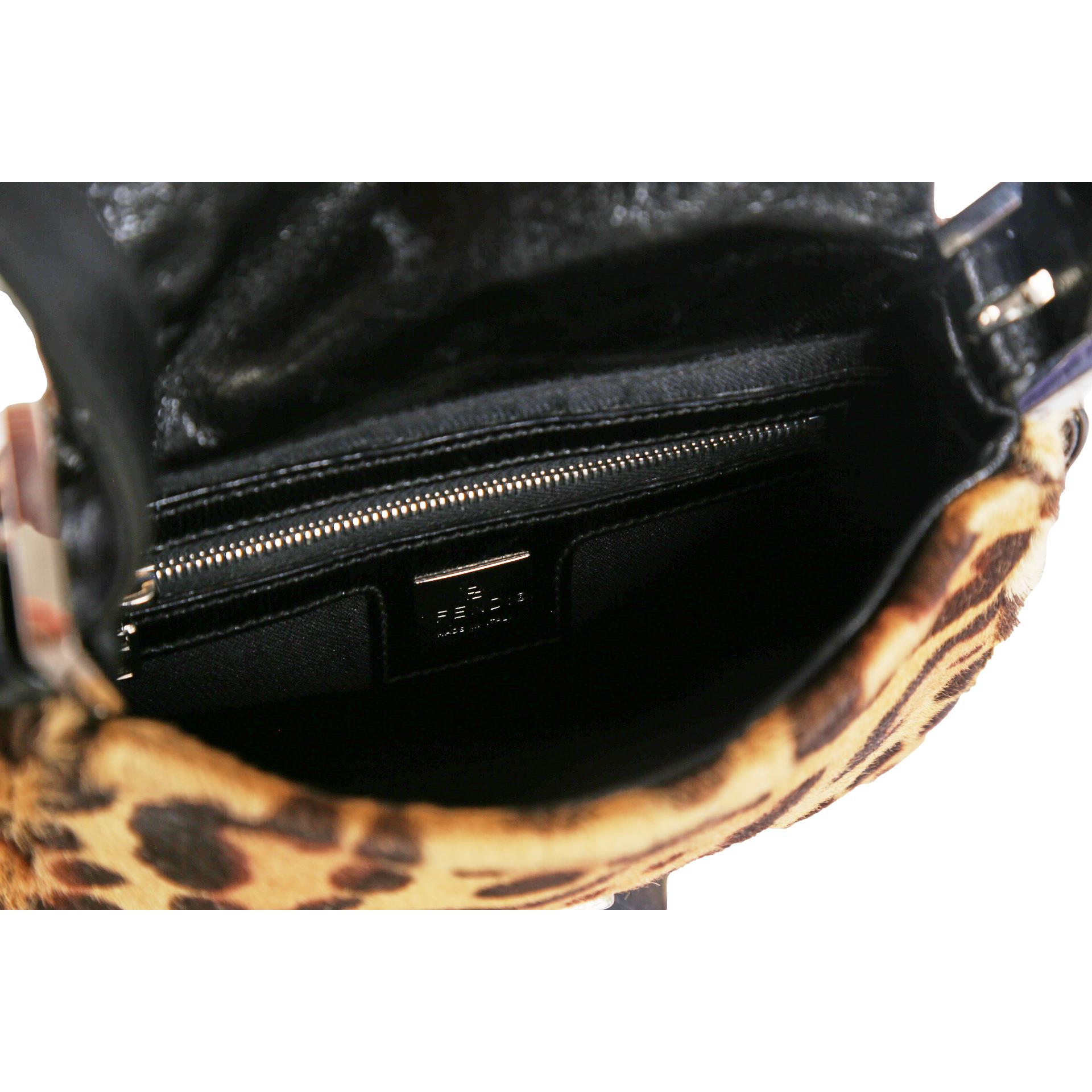 Vintage Fendi Cheetah Print Mini Top Handle Bag – Treasures of NYC