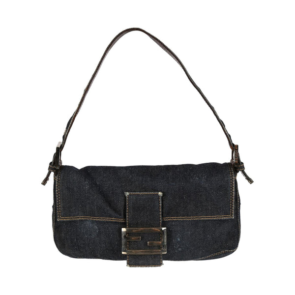Fendi Denim Baguette - Handbags