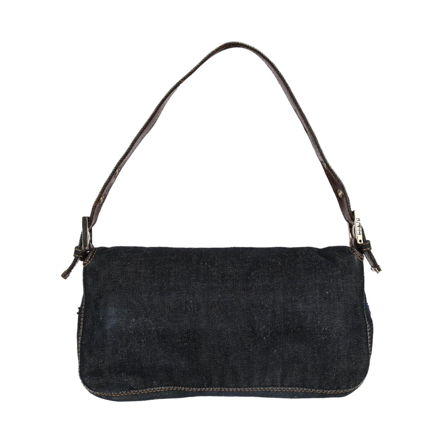 Fendi Denim Baguette - Handbags