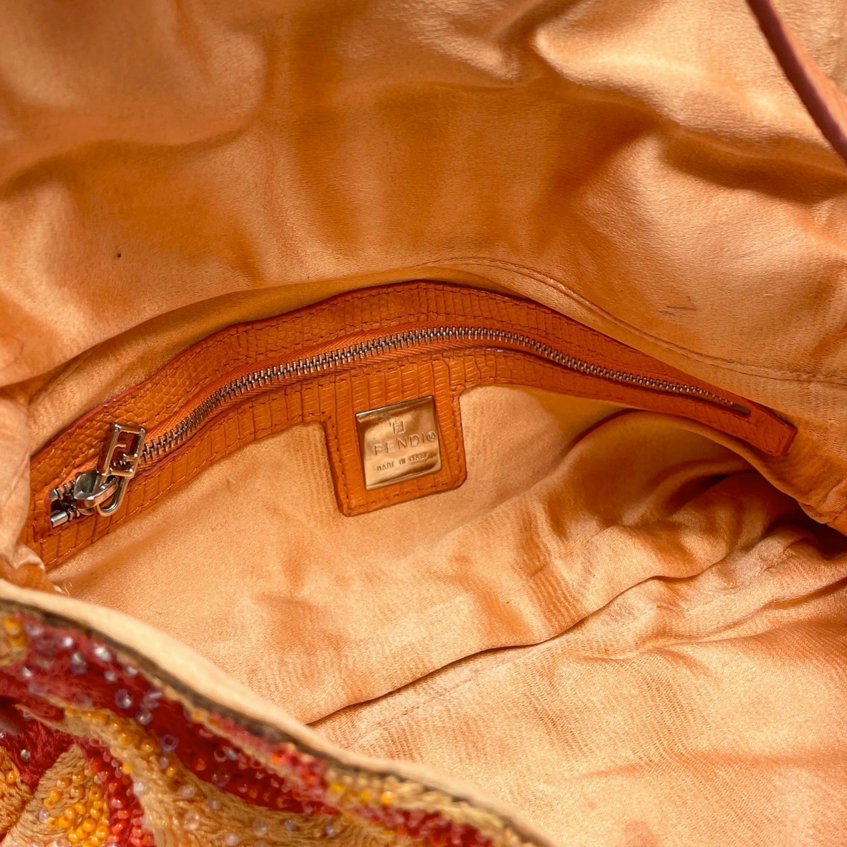 Fendi Vintage Baguette Shoulder Bag Floral Bead-embellished Zucca Canv –  Coco Approved Studio