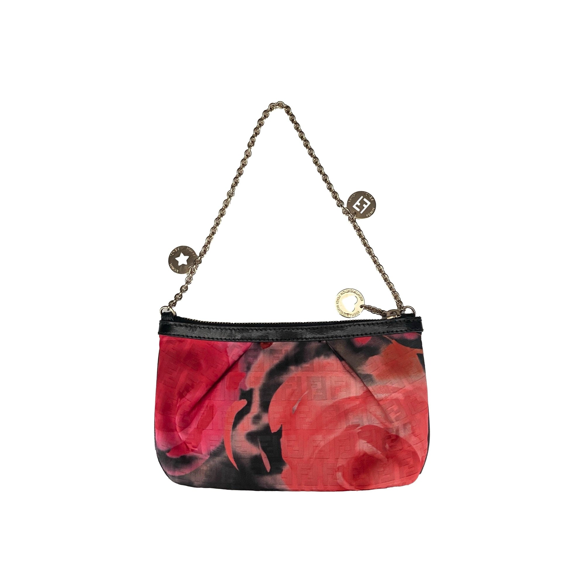 Fendi Multicolor Monogram Shoulder Bag - Handbags