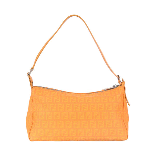 Fendi Orange Logo Shoulder Bag