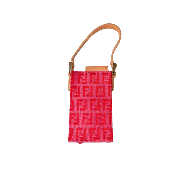 Fendi Pink Monogram Micro Bag - Handbags