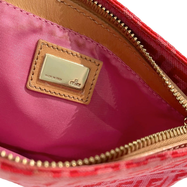 Fendi Pink Monogram Shoulder Bag - Handbags