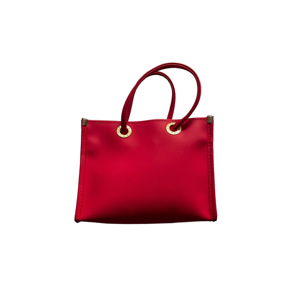 Fendi Red Micro Top Handle Bag - Handbags