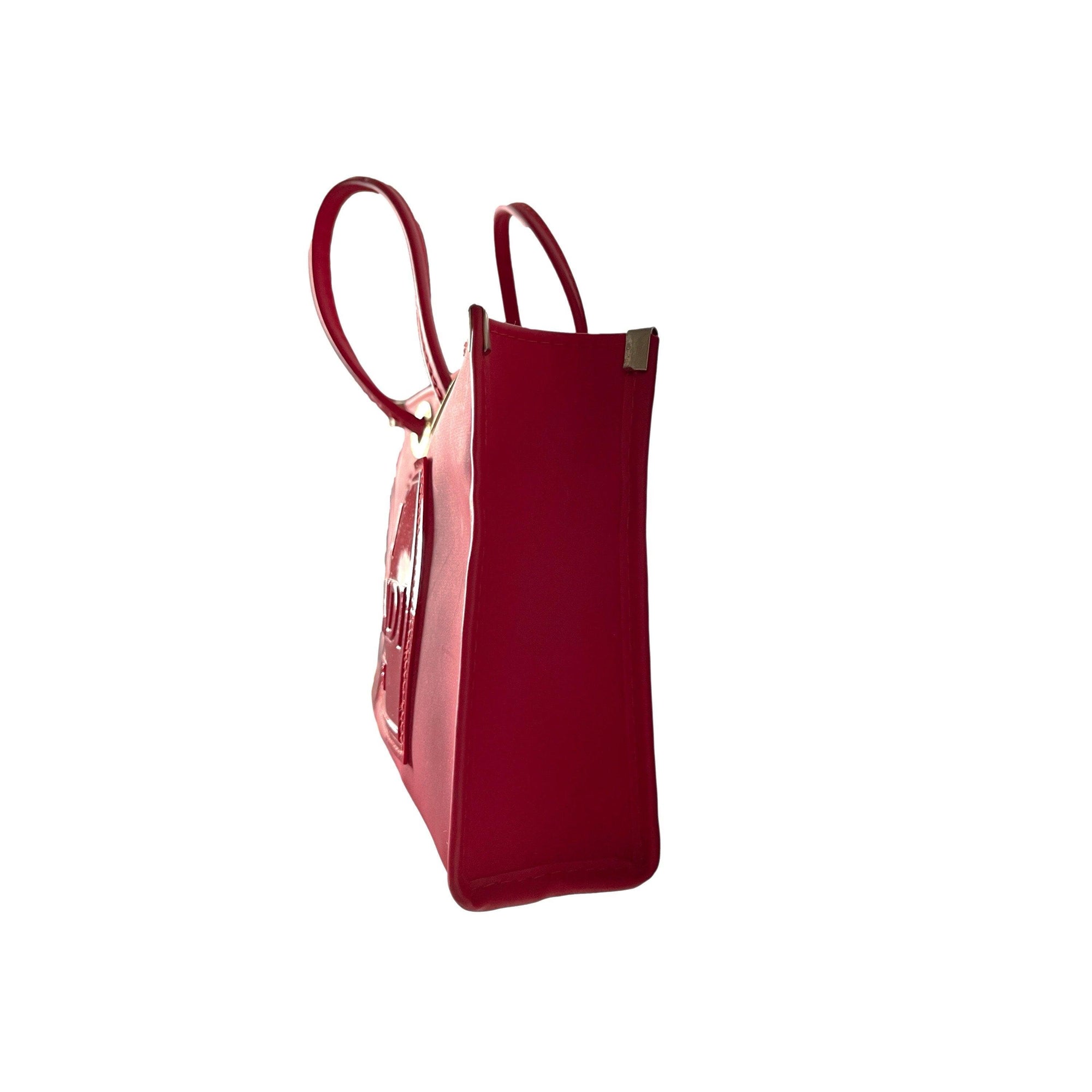Fendi Red Micro Top Handle Bag - Handbags