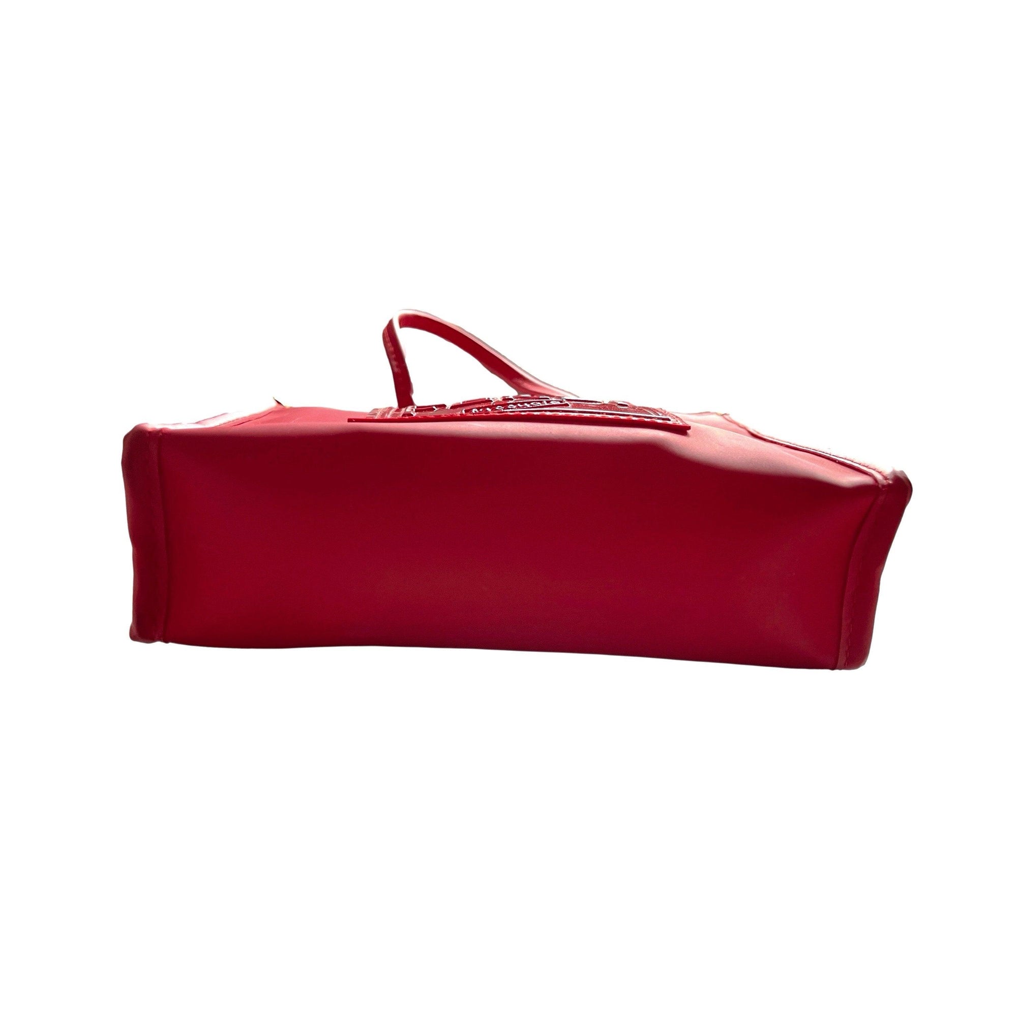 Fendi Red Micro Top Handle Bag - Handbags